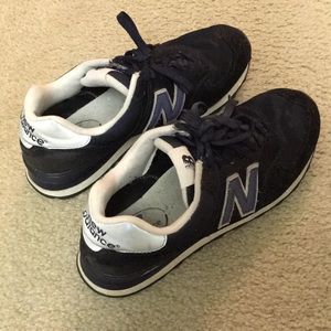 Blue New Balance 574 Sneakers